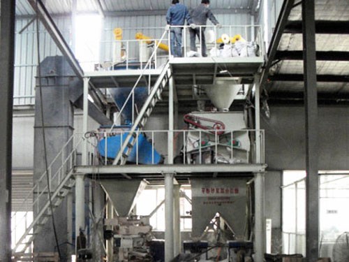 环保干粉砂浆设备价格_环保建材生产加工机械生产线价格