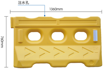 口碑好的塑料三孔水马_华夏玻璃网