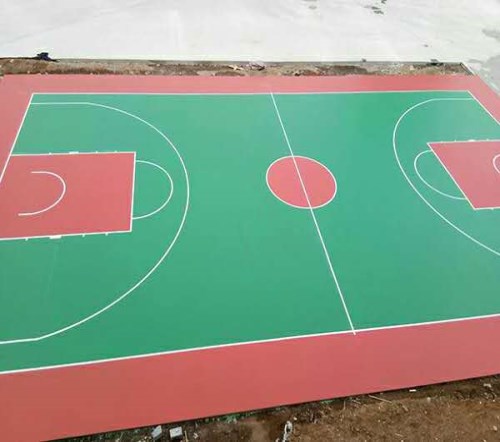 供应硅PU篮球场铺装_运动地垫相关-安阳市高佳体育设施有限公司