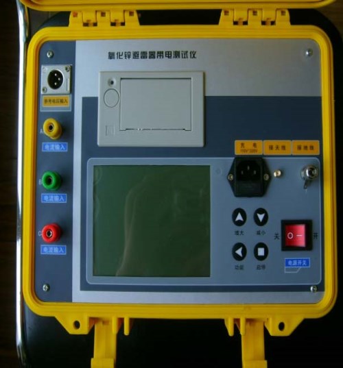 三相氧化锌避雷器阻性电流测试仪安装_元器件测试仪相关