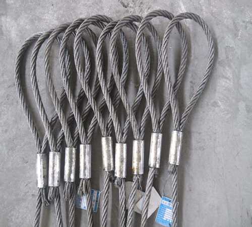 非标压制钢丝绳规格型号_大吨位加工系列