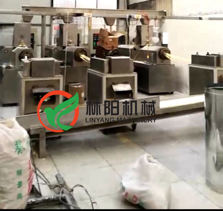膨化脆锅巴生产设备_济南林阳机械休闲食品加工设备