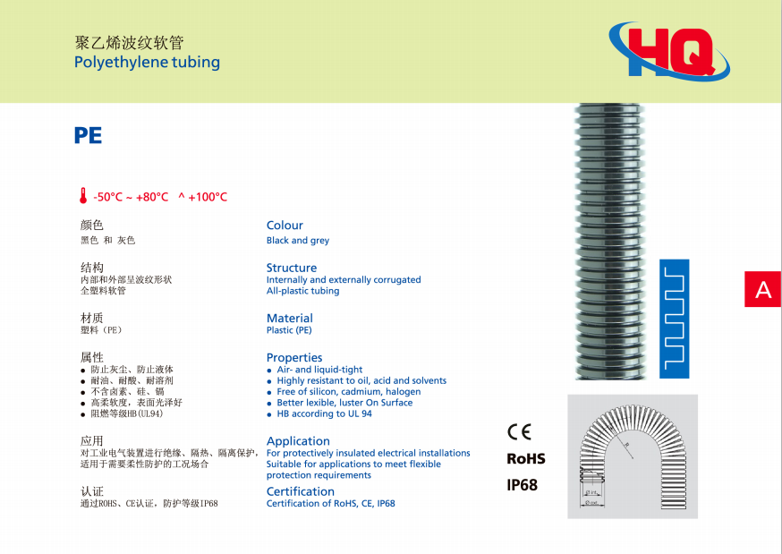 专业耐高温型尼龙波纹软管供应商_包塑金属软管相关