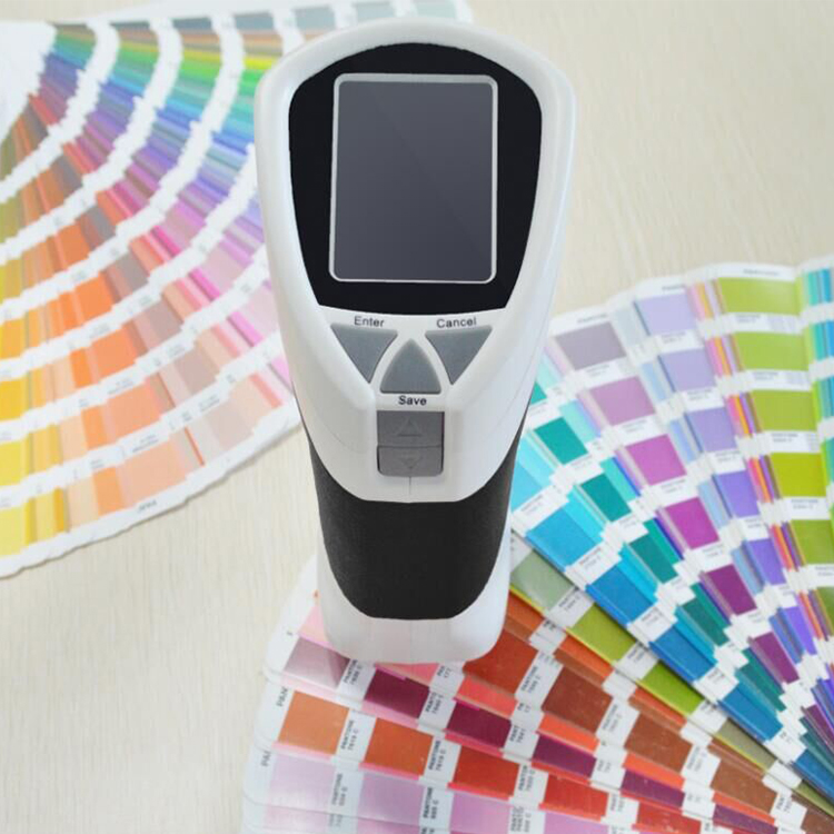 彩谱手持专业分光色差仪塑胶油漆测色仪智能测色仪颜色分析CS-_精密色差仪