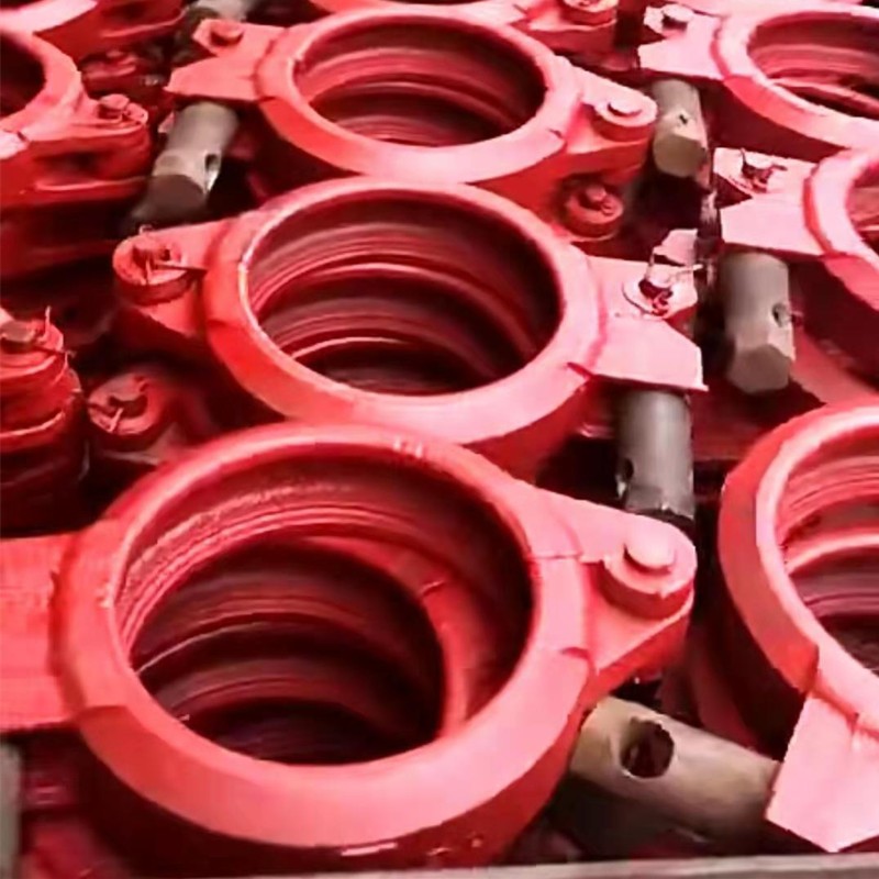 混凝土泵管管卡安装_三一轴承加工安装