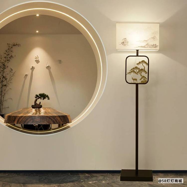 佛山茶室现代中式灯哪里买_客厅吸顶灯哪里买-江门福高照明科技有限公司