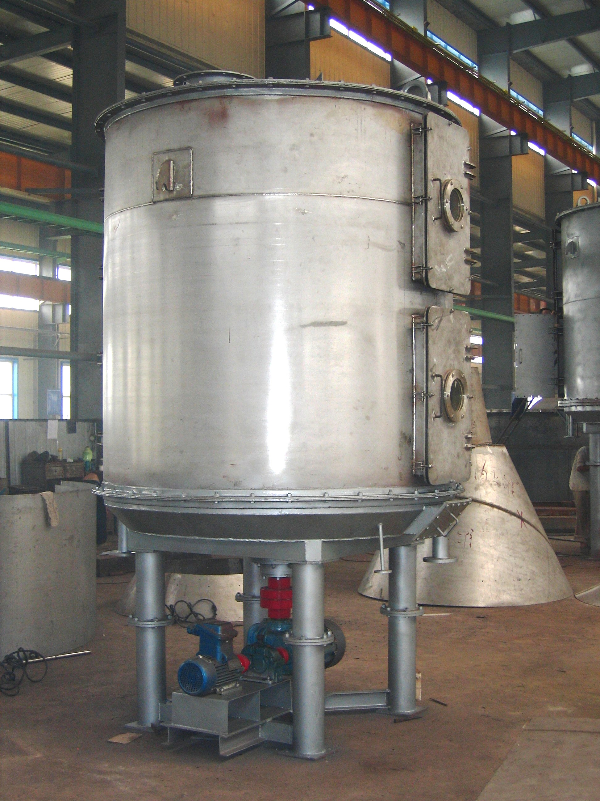 盘式干燥机流程图_箱式干燥机相关-河北工大科浩工程技术有限公司