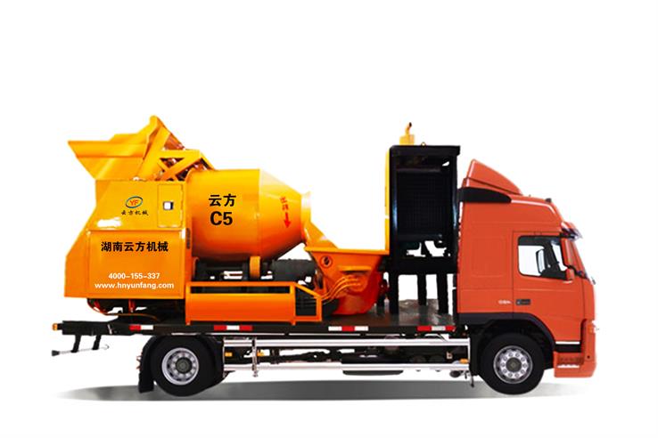 混凝土搅拌输送泵_微型混凝土输送泵相关-湖南云方机械设备有限公司