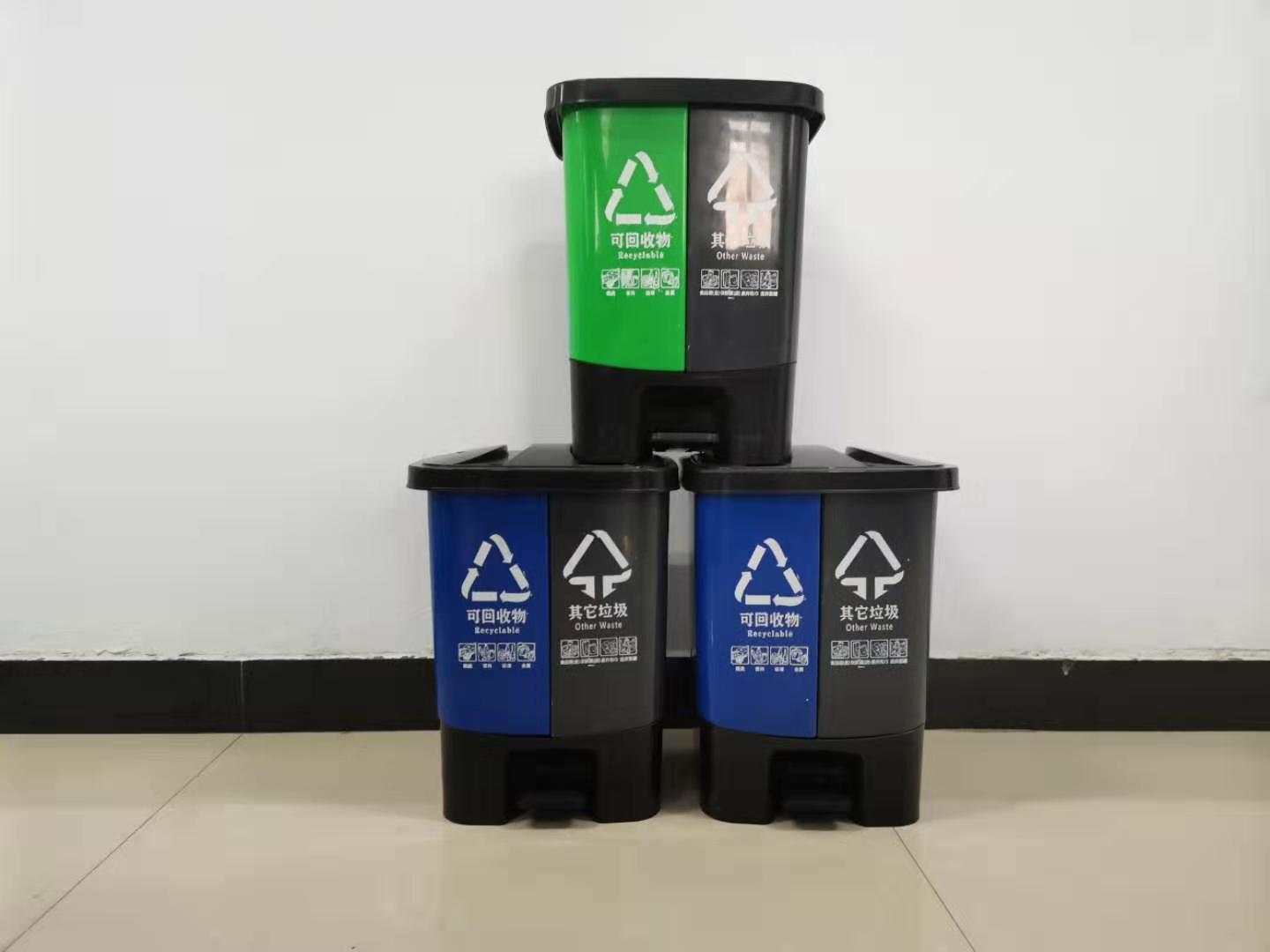 室外果皮箱垃圾桶生产厂家_小区环卫垃圾桶-新乡亿博环保科技有限公司
