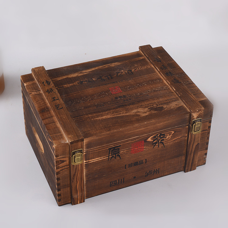 木制酒盒定做_六支酒盒相关-曹县木盒包装厂