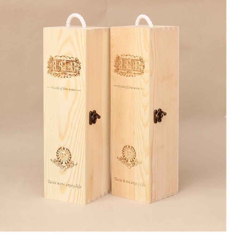 红酒木盒包装设计_其它包装、印刷用品相关-山东曹县木盒包装厂