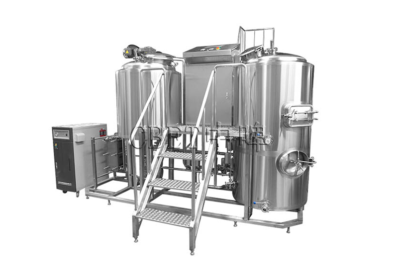中啤300升精酿啤酒酿造设备_酿酒设备
