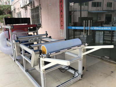 知名熔喷布分切机收料-东莞市广驰防静电科技有限公司
