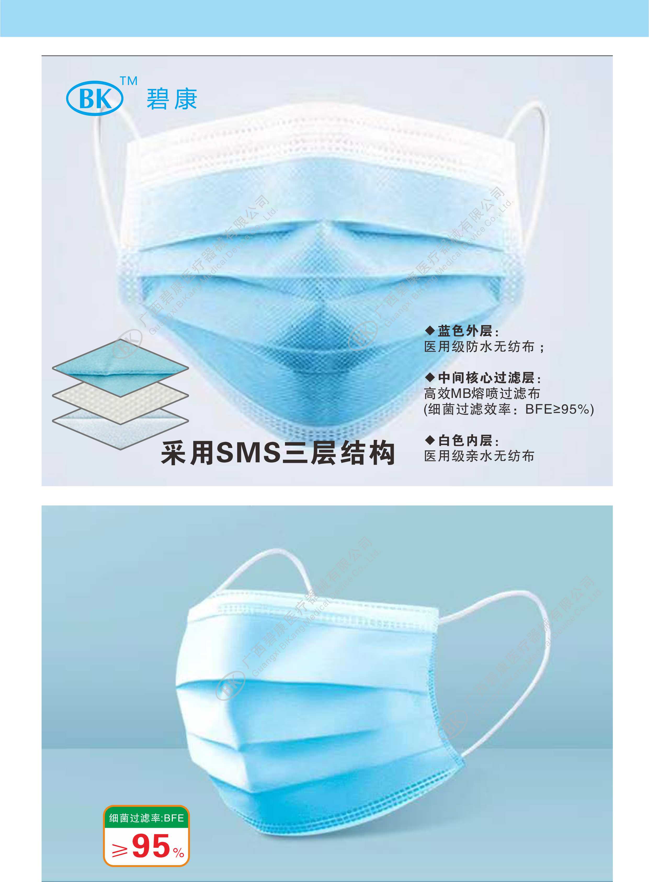 一次性医用口罩生产公司_一次性手套相关-广西碧康医疗器械有限公司