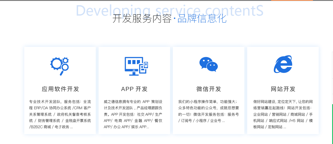 北京ERP软件开发公司-河南威之德信息技术有限公司