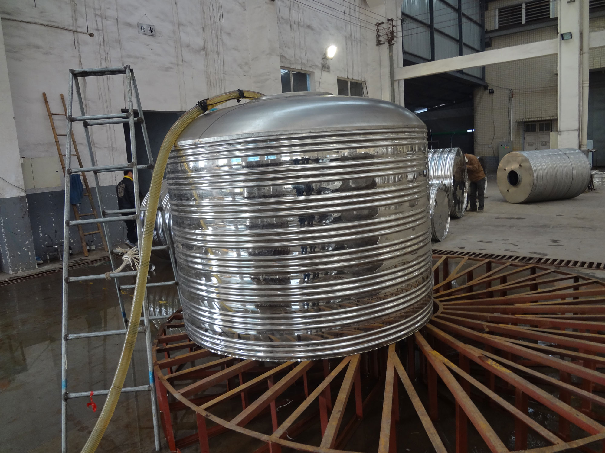 菏泽 25吨消防水箱生产厂家_高位消防水箱相关-大海（山东）不锈钢制品有限公司