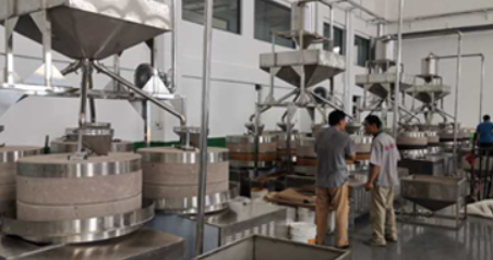 全自动面粉机生产厂家_黑龙江豆、乳制品加工设备全套多少钱-山东现林石磨有限公司