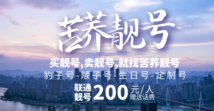 上海180电信靓号出售_153-上海苦荞科技有限公司