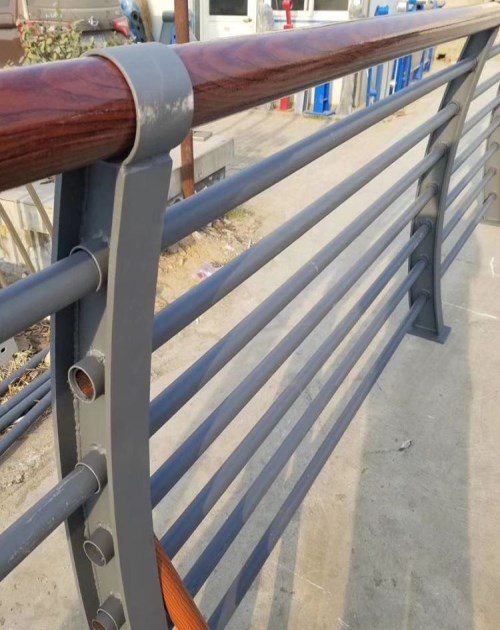 定制各种桥梁栏杆景观铝合金护栏_铝合金护栏