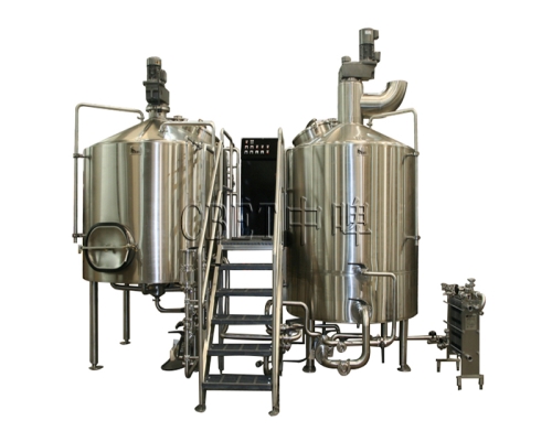 5000升大型精酿啤酒厂酿造系统设备_酿造