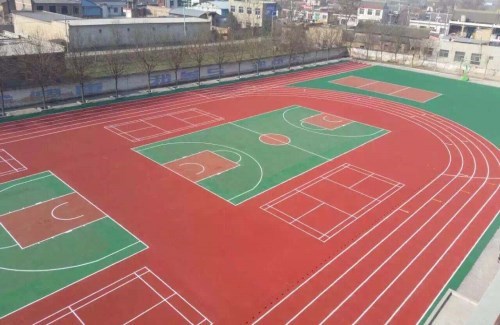 中山室外PU球场地板哪家好_排球塑料地板材料-深圳市天和环氧地坪工程有限公司