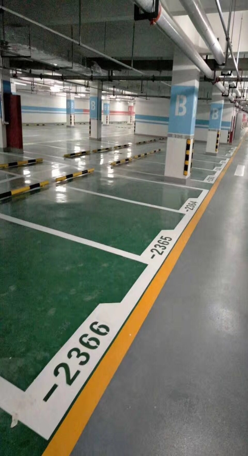 东莞地下停车场停车场地板漆_环氧防尘地板相关-深圳市天和环氧地坪工程有限公司