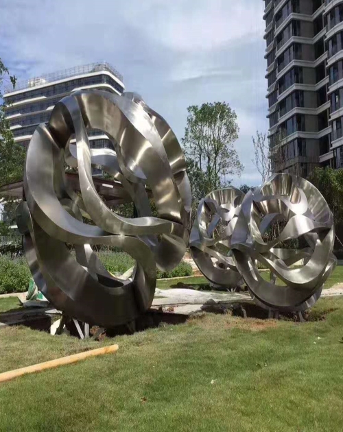 安徽公园小品不锈钢造型加工_专做雕塑-深圳市东方韵造型艺术有限公司