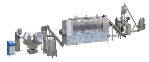 粟米棒生产机器_膨化食品烘焙设备-山东真诺智能设备有限公司