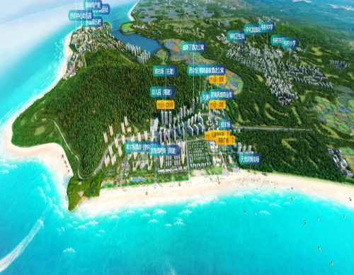 广东夏威夷之称海滩月亮湾_诚信经营房产中介-珠海线上展厅