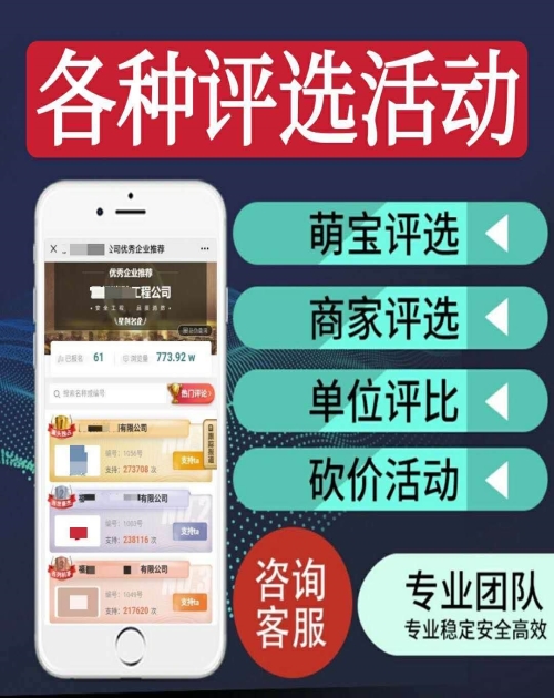 微信投票活动_小程序商务服务-深圳淘力网络科技有限公司