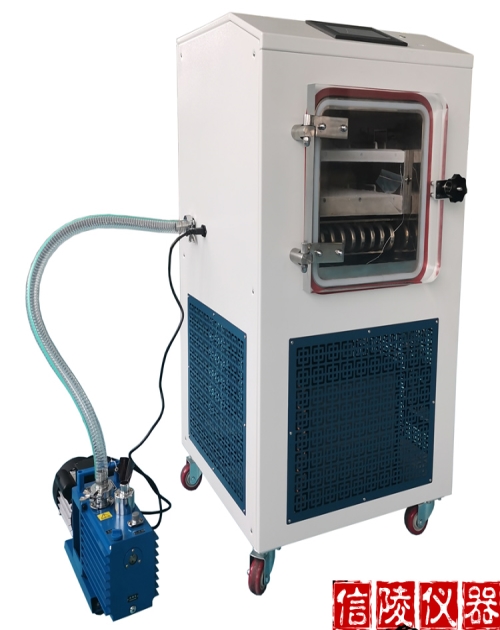 LGJ-100F冷冻干燥机生产商_真空干燥机相关-河南信陵仪器设备有限公司