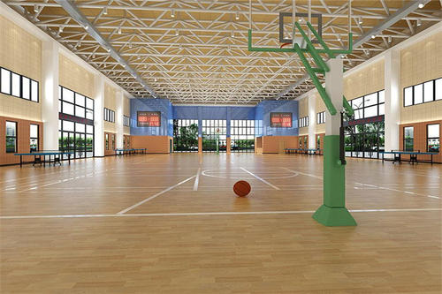 成都专用篮球馆木地板价格_长治实木篮球馆木地板造价_成都隆福源木业有限公司