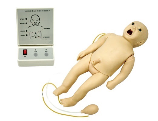 娄底小儿全身CPR全功能新生儿模拟人生产厂家  抢救模拟人全功能新生儿模拟人