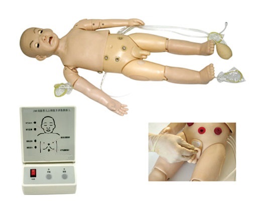 益阳抢救模拟人多功能儿童护理模拟人各种规格型号  临床急救技能多功能儿童护理模拟人