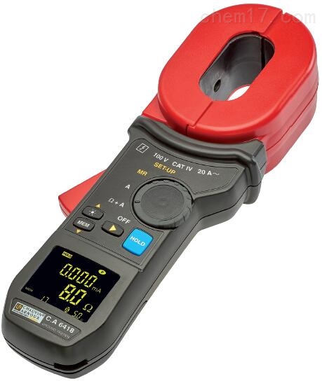 正规钳型接地电阻测试仪价格  CA6418钳型接地电阻测试仪