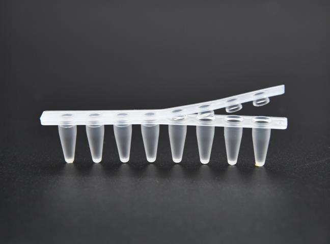 PCR-0802-TW-C 8联管  PCR管  可寄样品_PCR管