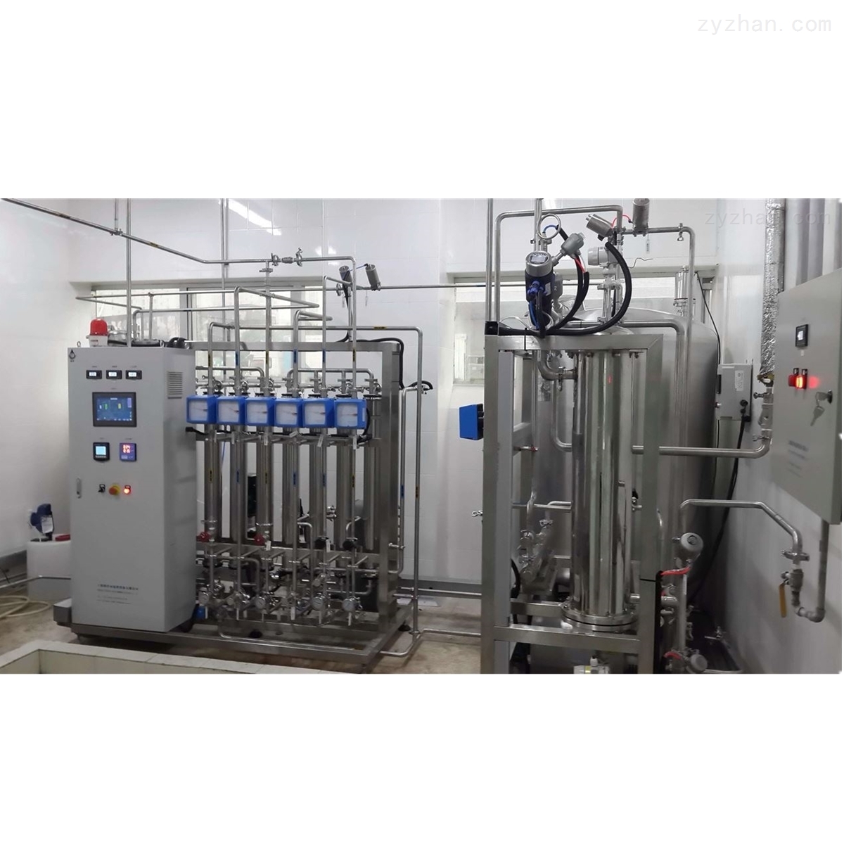 3T/H纯化水处理设备哪家好_6m3/h二级反渗透水处理设备制造商_南京天水机械设备有限公司