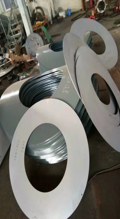 新疆人孔用补强圈批发管挖眼三通管道辅助材料的补强河北钰薪管道制造